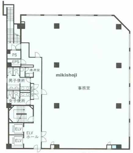 佐久間製菓ビル 平面1