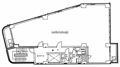 岡埜ビル 平面1