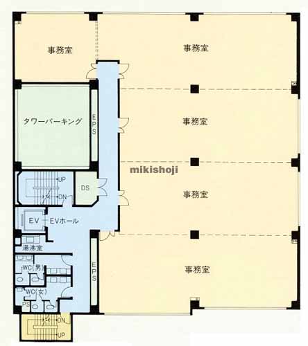 住友生命北千住ビル 平面1