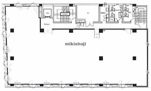 石油健保ビル 平面1