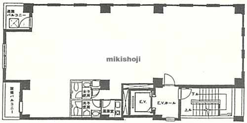銀座アルカビル 平面1