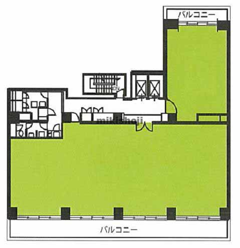湯島の中川ビル 平面1
