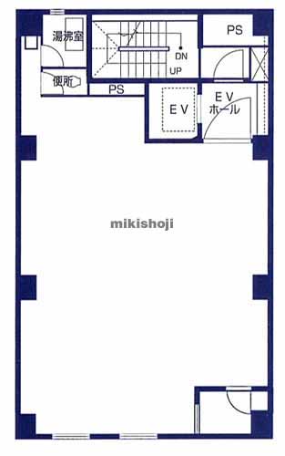 虎ノ門石井ビル 平面1