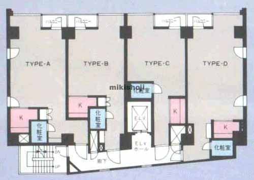 アクセス淀橋 平面1