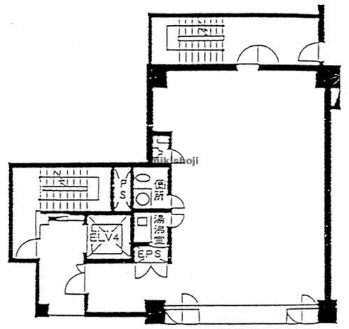 虎ノ門平井ビル 平面1