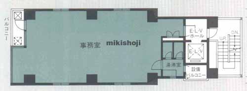 九段南グリーンビル 平面1