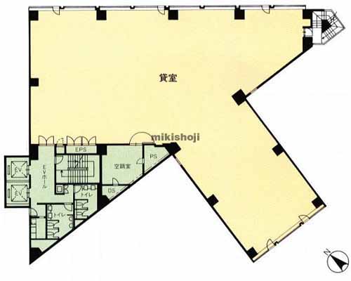 住友成泉小石川ビル（本館） 平面1
