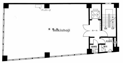 三田スクエアビル 平面1