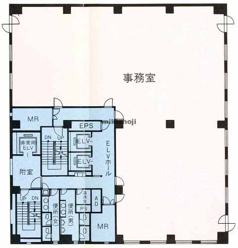 池袋青柳ビル 平面1