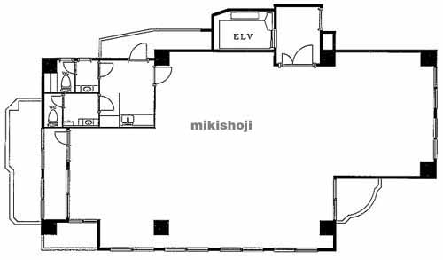 三朝庵ビル 平面1