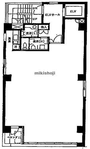 ミナト新富ビル 平面1