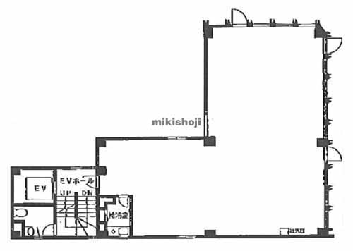 岩崎ビル 平面1