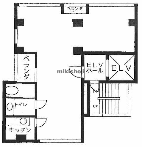 赤坂フローラビル 平面1