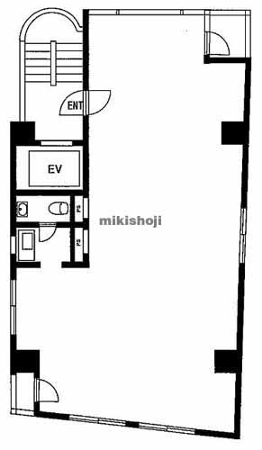 白川ビル 平面1