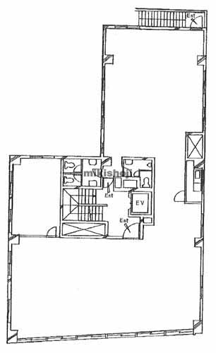 六本木インターナショナルビル 平面1