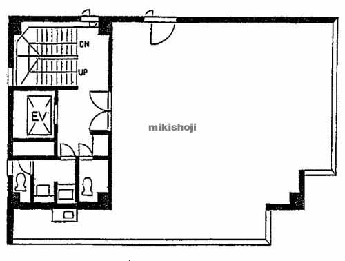天神弥栄興産ビル 平面1