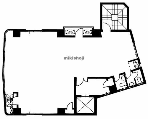 猪瀬ビル 平面1