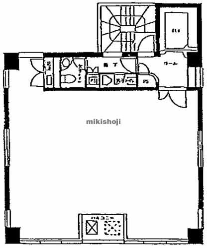 松が谷２１３ビル 平面1