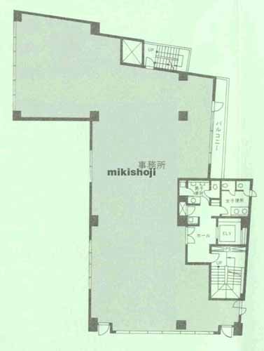 赤坂三河家ビル 平面1