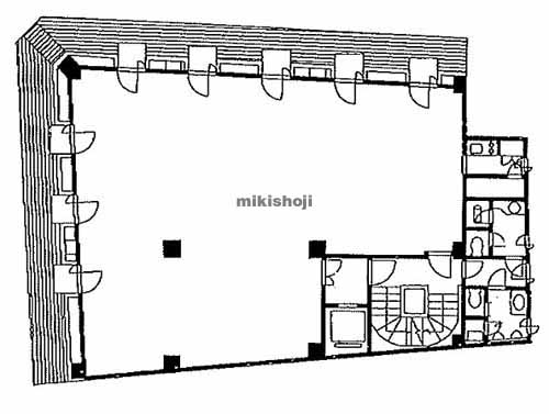 日本橋浜町ビル 平面1