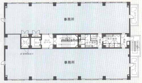 高輪中山ビル 平面1