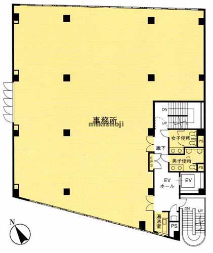 オキノビル 平面1