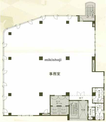 オフィスプラネット仲町 平面1
