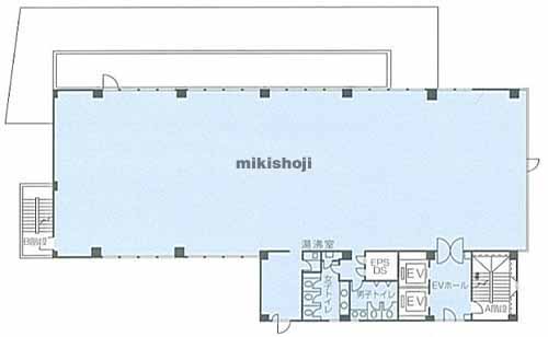 ＷＥＳＴＡＬＬ　四谷ビル 平面1