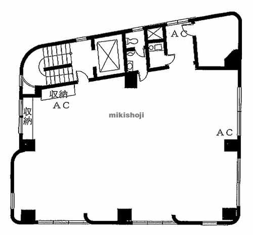 山松ビル 平面1