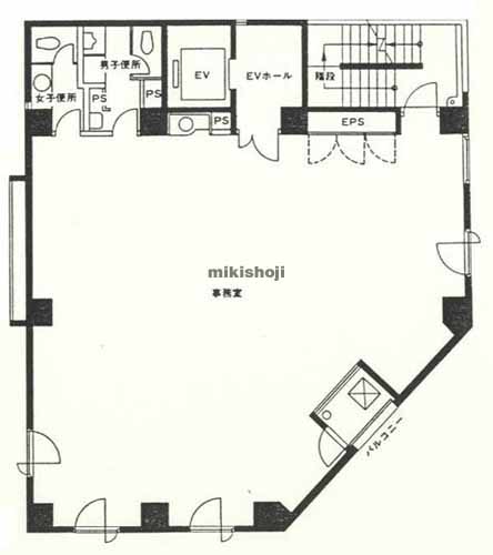 神田高野ビル 平面1