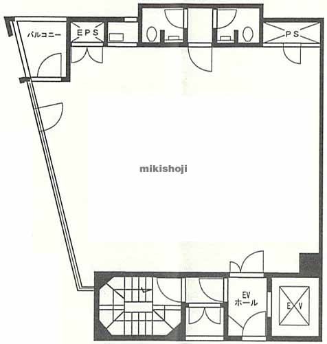石田ビル 平面1