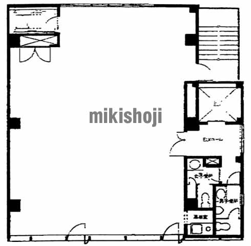 日本橋岡野ビル 平面1