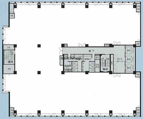 メトロシティ神谷町 平面1