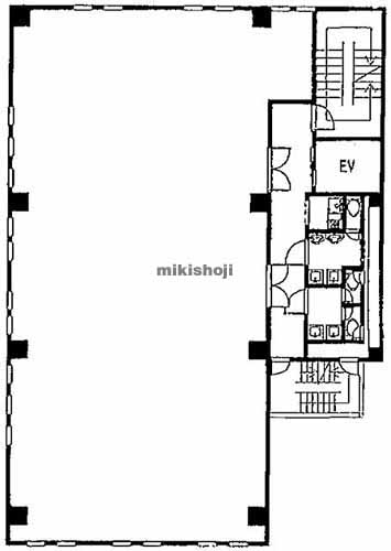 ＭＯＭＯＮ六本木ビル 平面1