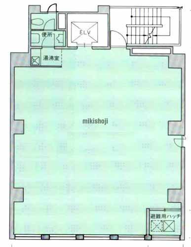 ランディック第３銀座ビル 平面1