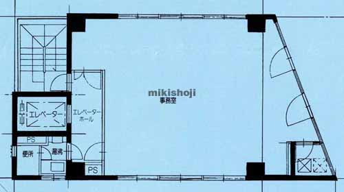ＢｉｚＳＱＵＡＲＥ 八丁堀 平面1
