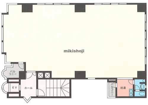 ウエスト１ビル 平面1