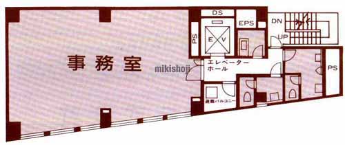 サンブリッジ九段ビル 平面1