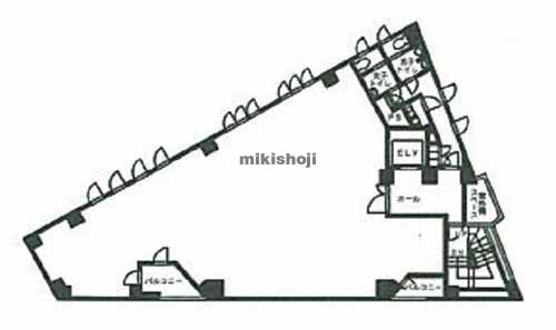 新宿光ビルディング 平面1