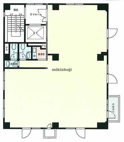 京都荘ビルディング 平面1