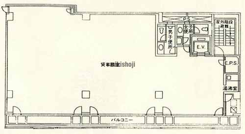渋谷イーストプレイス 平面1