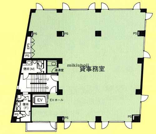 内田ビル 平面1