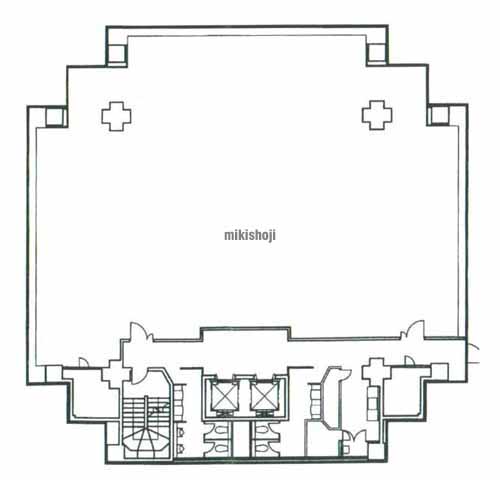いちご西参道・別館 平面1