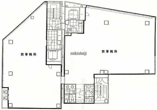三共セントラルプラザ 平面1