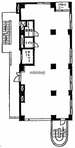プラティーク神楽坂アーバンコート 平面1