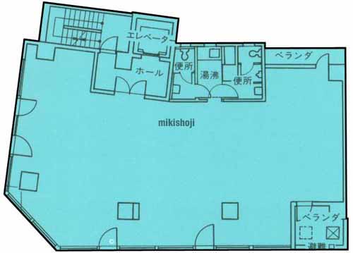 高長ビル 平面1