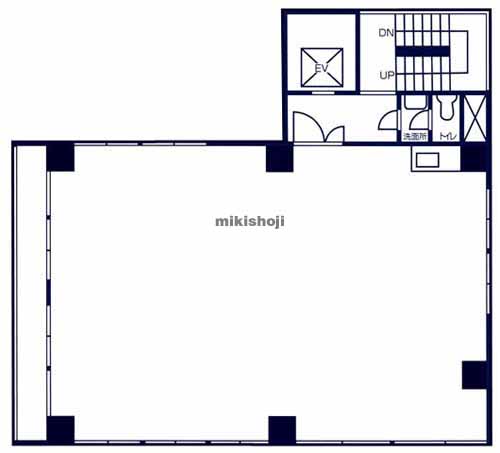 プラーズ入谷ビル 平面1