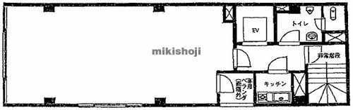 神田多町・神田司町・神田美土代町のＴＡＴＥ神田ビル 平面1