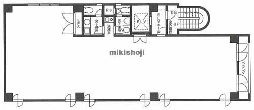 浜松町のユーデン浜松町ビル 平面1