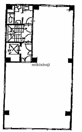 ＬＣ　Ｉｗａｍｏｔｏｃｈｏビル 平面1